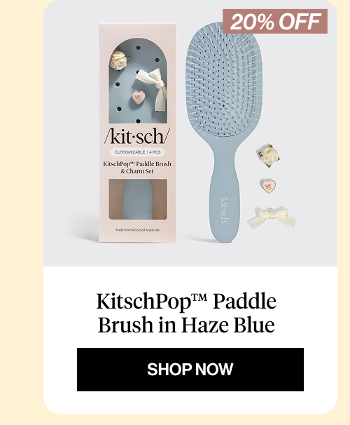 KitschPop™️ Paddle Brush in Haze Blue