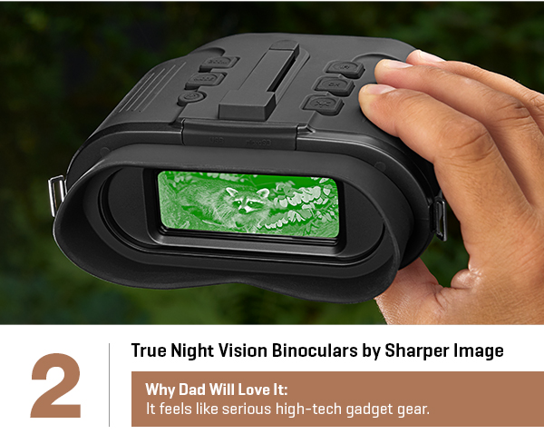 True Night Vision Binoculars by Sharper Image