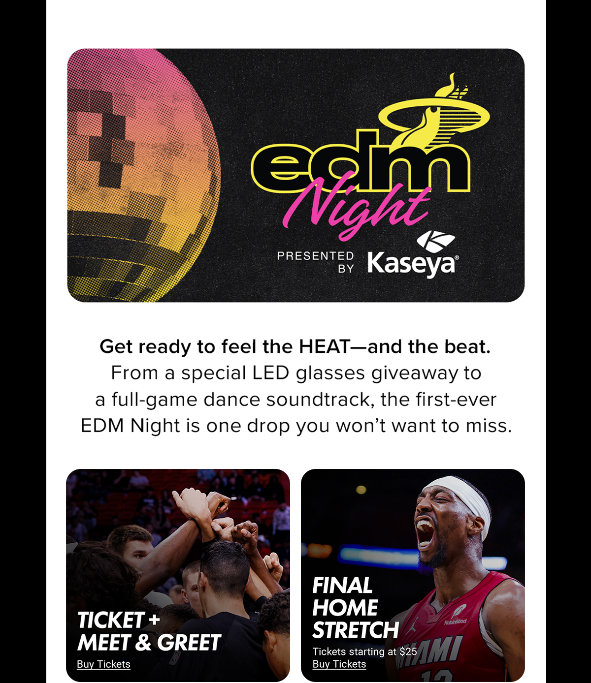 Promotions | Buy Tickets