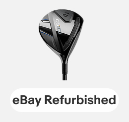 A TaylorMade Qi10 Fairway Wood on a gray tile.