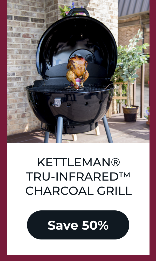 Kettleman® Tru‑infrared™ Charcoal Grill