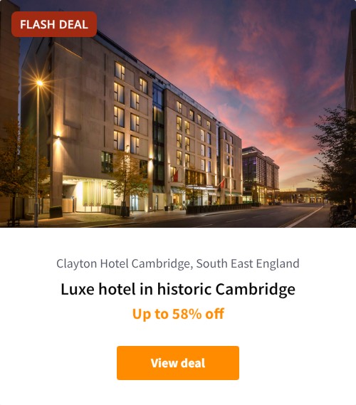 Luxe hotel in historic Cambridge