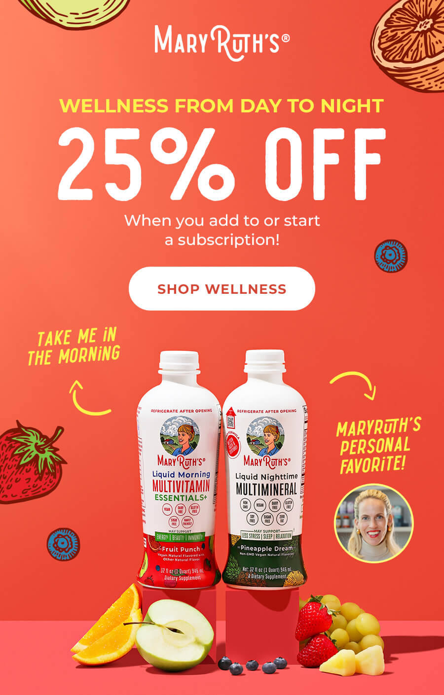 25% OFF when you start a subscription!