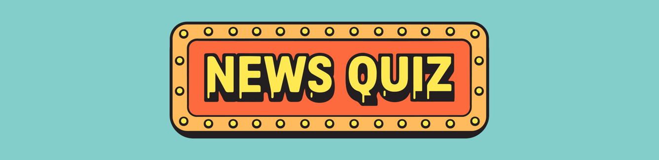 Friday news quiz banner