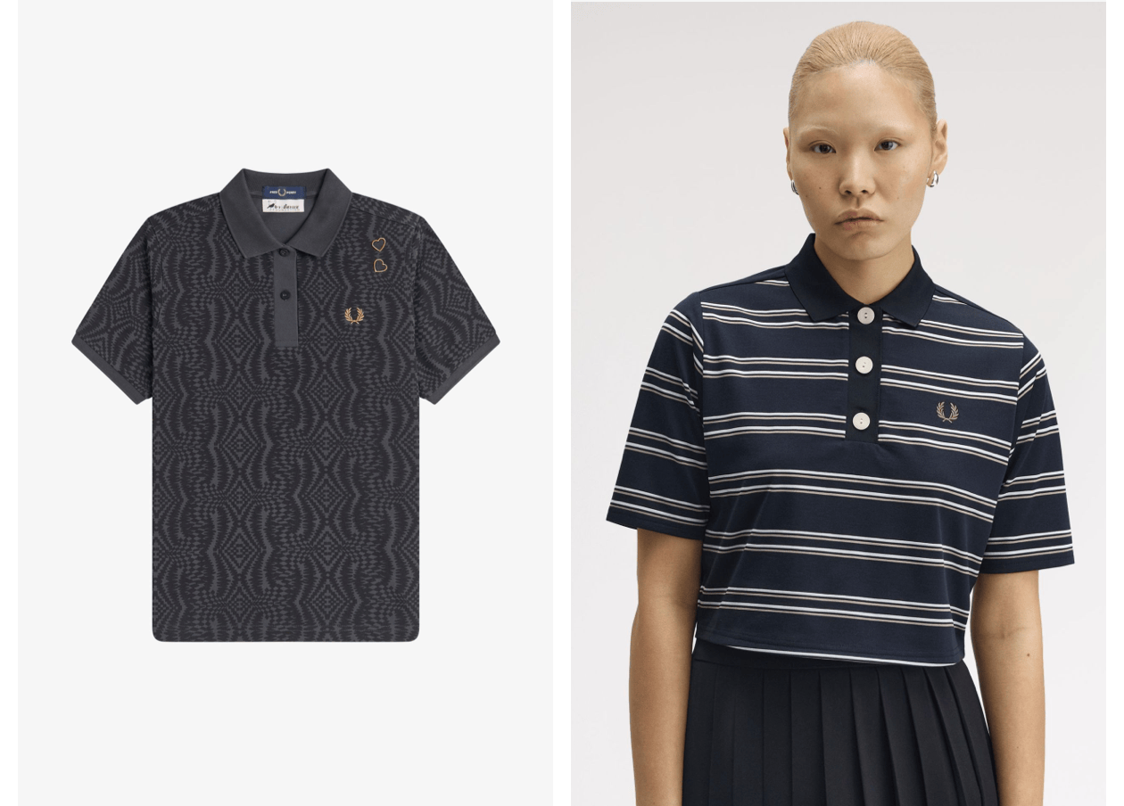 A selection of Fred Perry Womens Polos