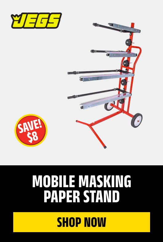 Mobile Masking Paper Stand