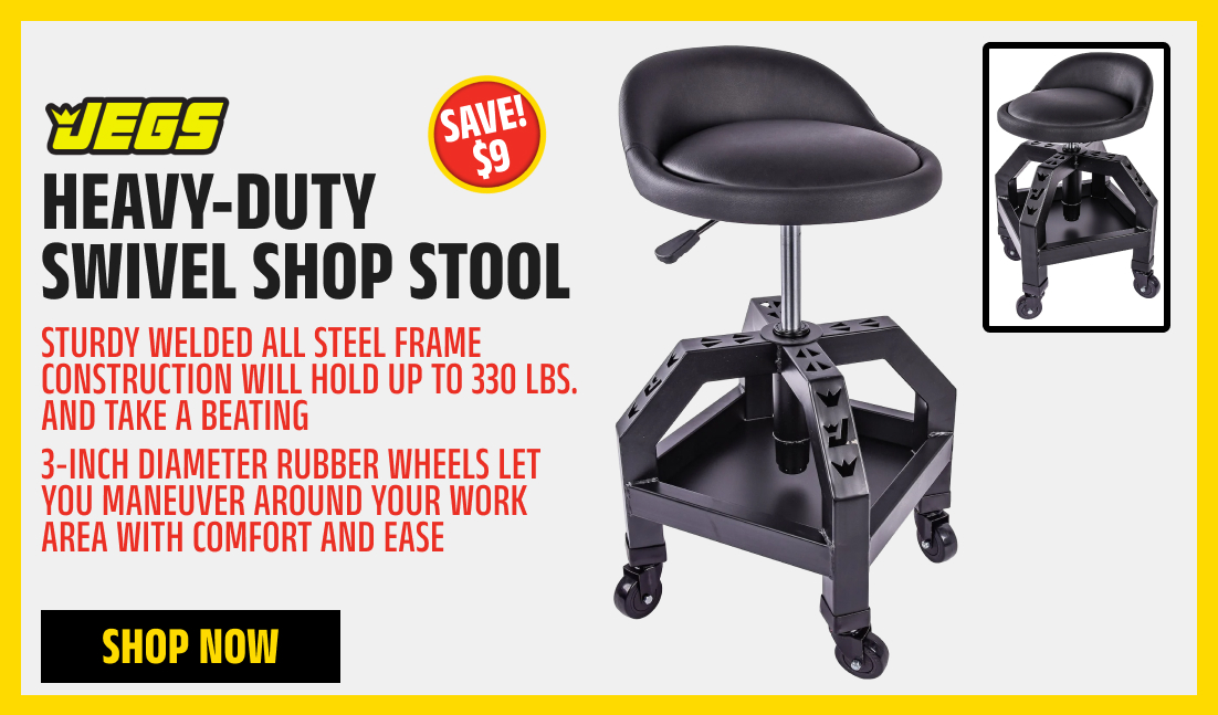 Heavy-Duty Swivel Shop Stool