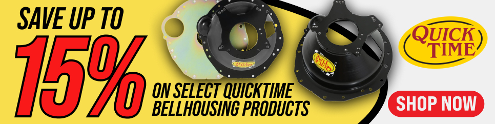 Save Up To 15% On Select QuickTime Bellhousing Products