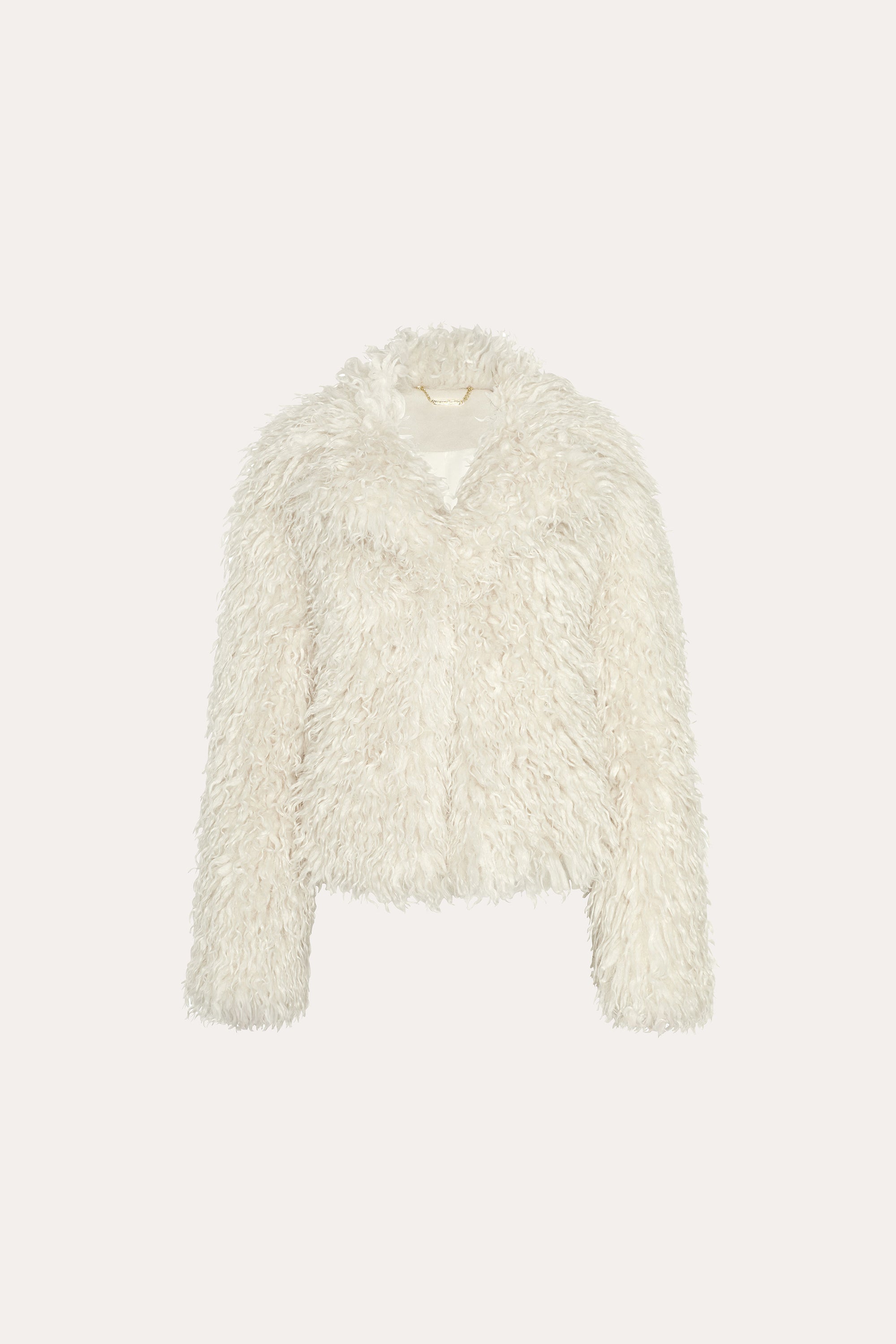 Image of Plush Shearling Coat