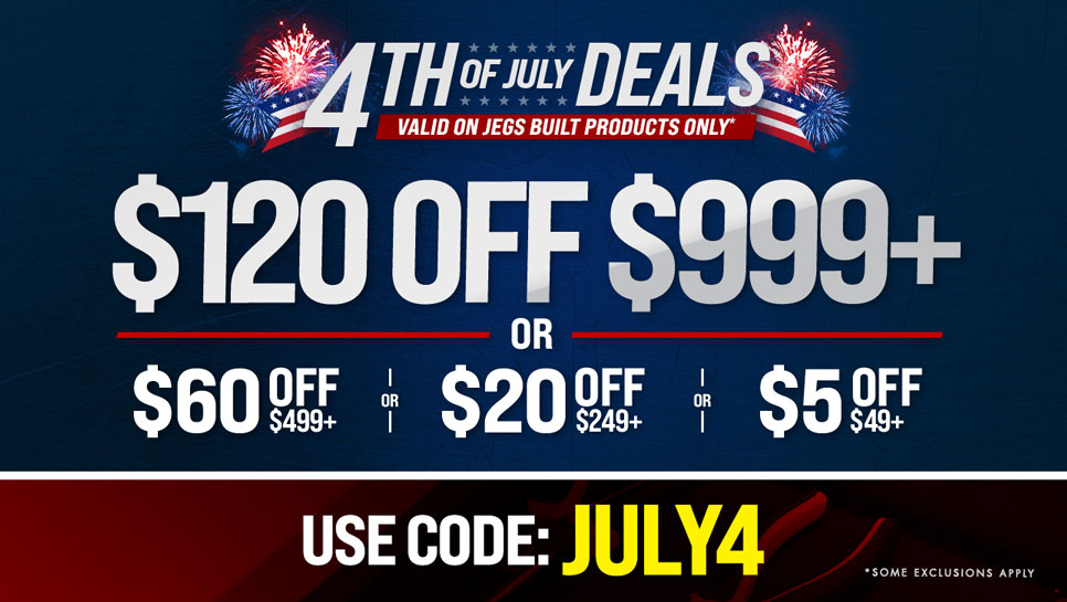 4th Of July Deals - Save Up To $120 Off With Code JULY4