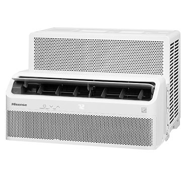 Hisense 8,000 BTU Smart Inverter Window Air Conditioner with Easy Install Bracket