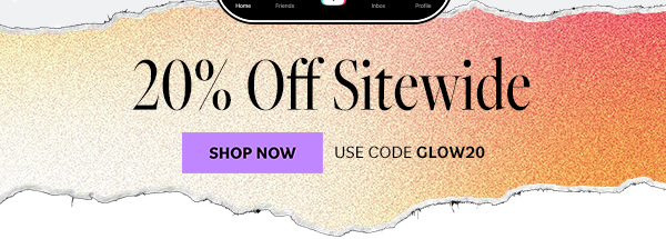 20% OFF Sitewide