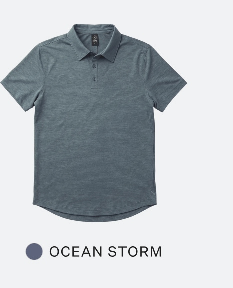 Crossover Polo - Ocean Storm
