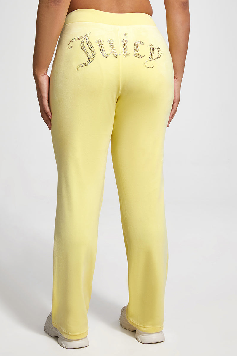 Image of Plus-Size OG Big Bling Velour Track Pants
