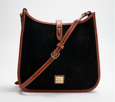 Dooney & Bourke Suede Messenger Crossbody