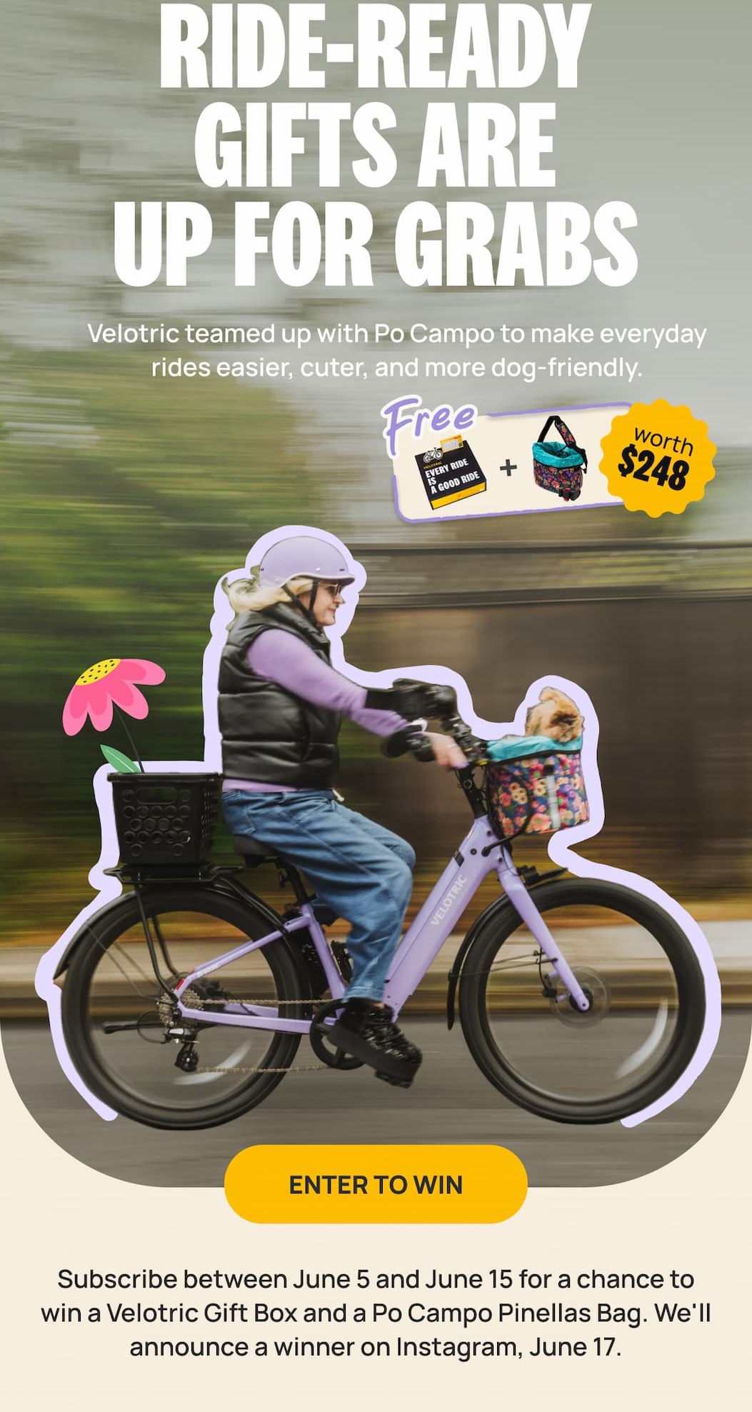 RIDE-READY GIFTS ARE UP FOR GRABS