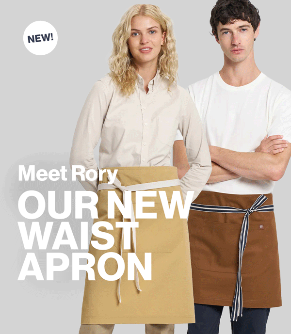 Meet Rory our NEW waist apron!