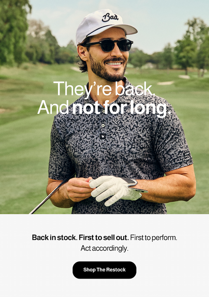 They're back. And not for long.