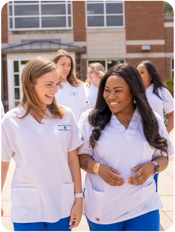 Students on campus
