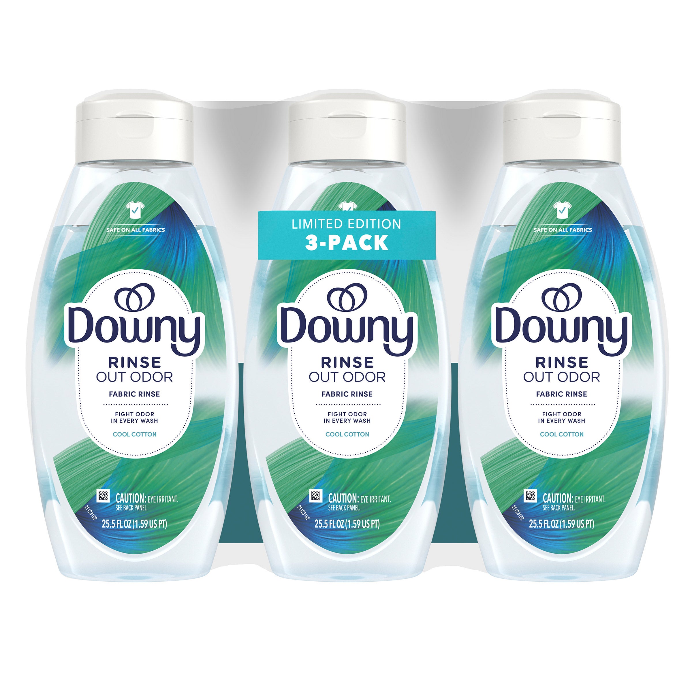 Downy Fabric Rinse, Cool Cotton, 25.5 fl oz, 3-Count