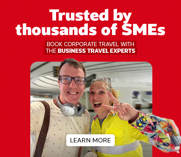 BOOK CORPORATE TRAVEL WITH OUR BUSINESS TRAVEL EXPERTS