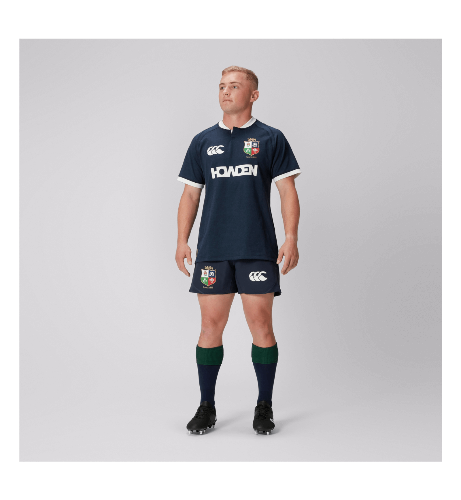 ADULT UNISEX BRITISH & IRISH LIONS REPLICA TRAINING JERSEY NAVY