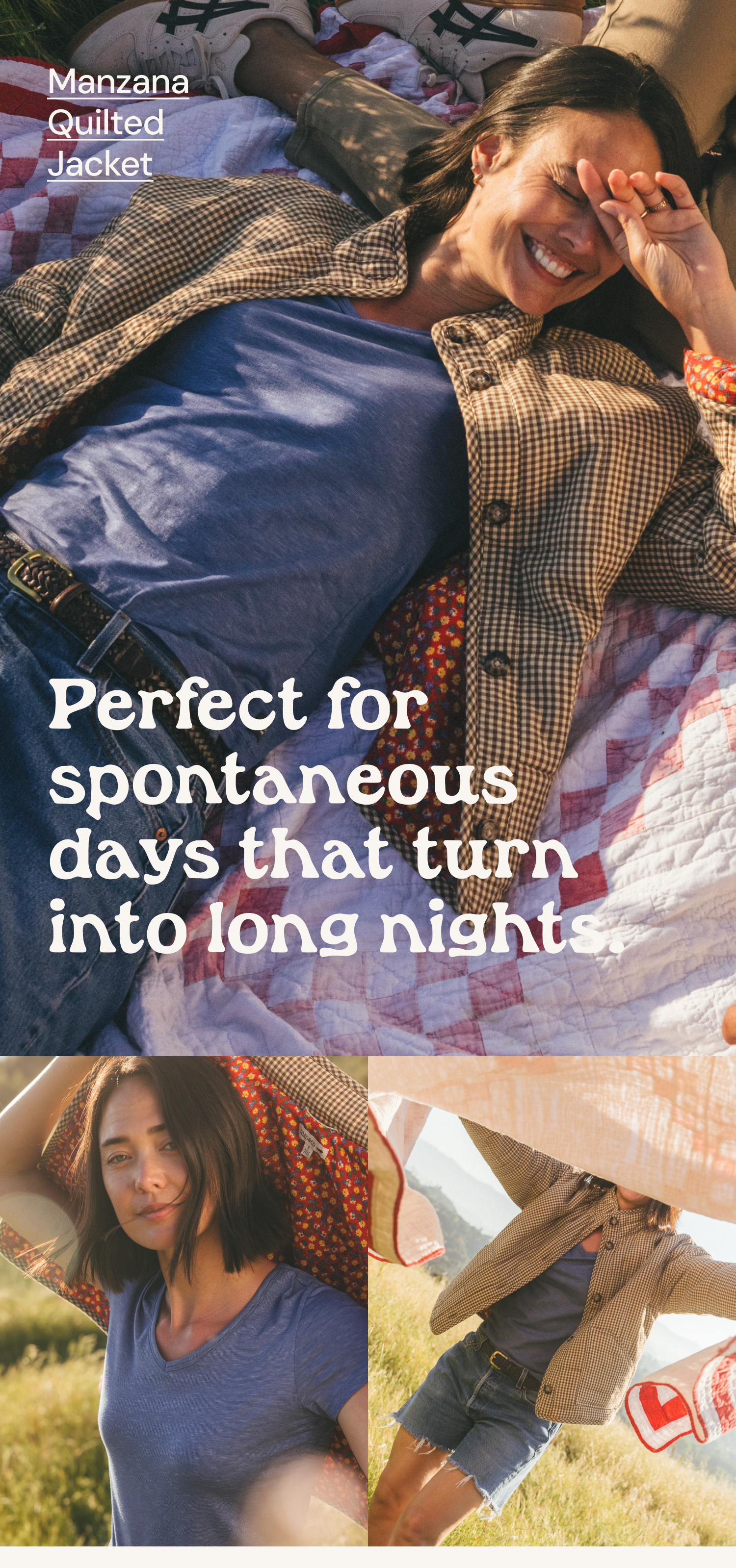Manzana Quilted Jacket