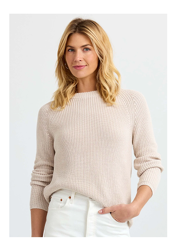Shop Cotton Fisherman Crew - Oatmeal