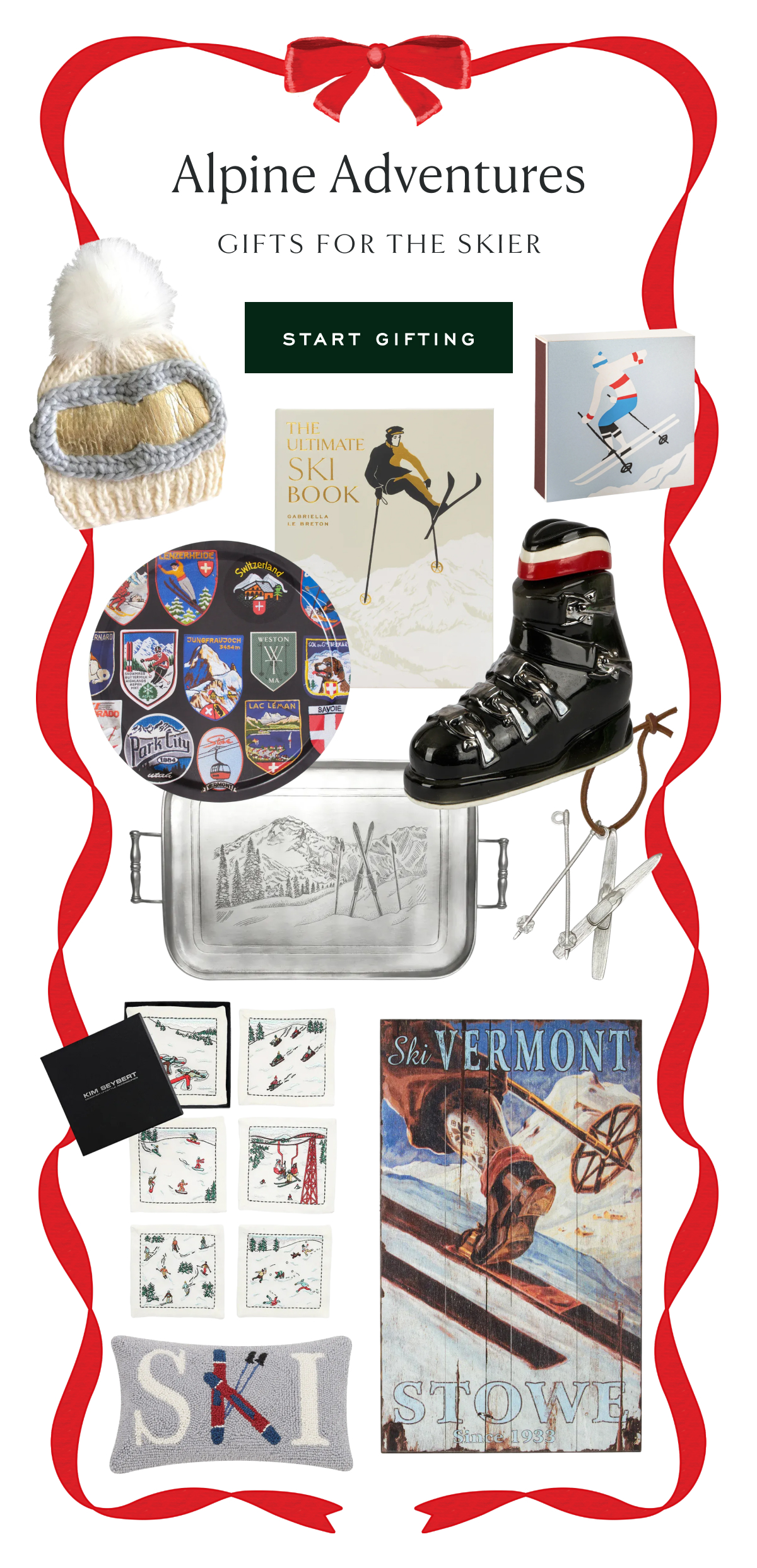 Alpine Adventures. Gifts for the Skier.