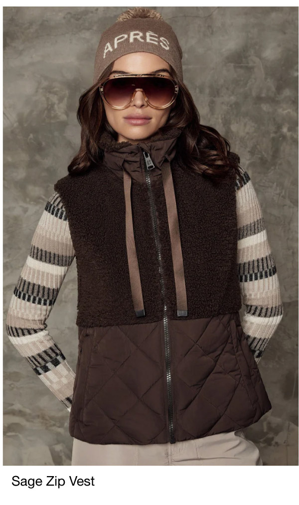 Sage Zip Vest
