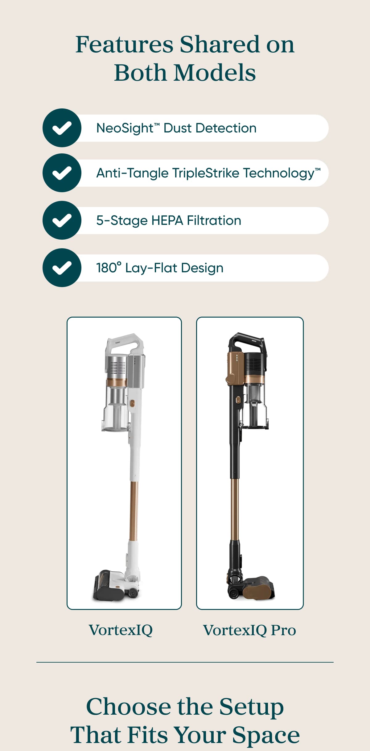 Features Shared on Both Models