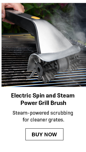 Electric Spin and Steam Power Grill Brush