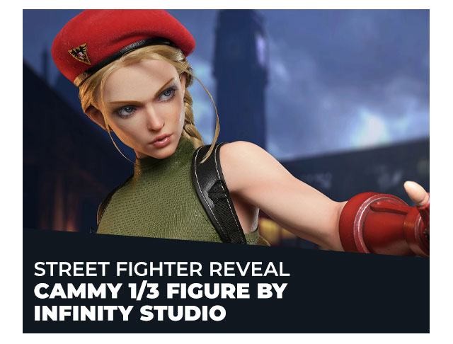 Street Fighter Reveal: Cammy 1/3 Figure by Infinity Studio