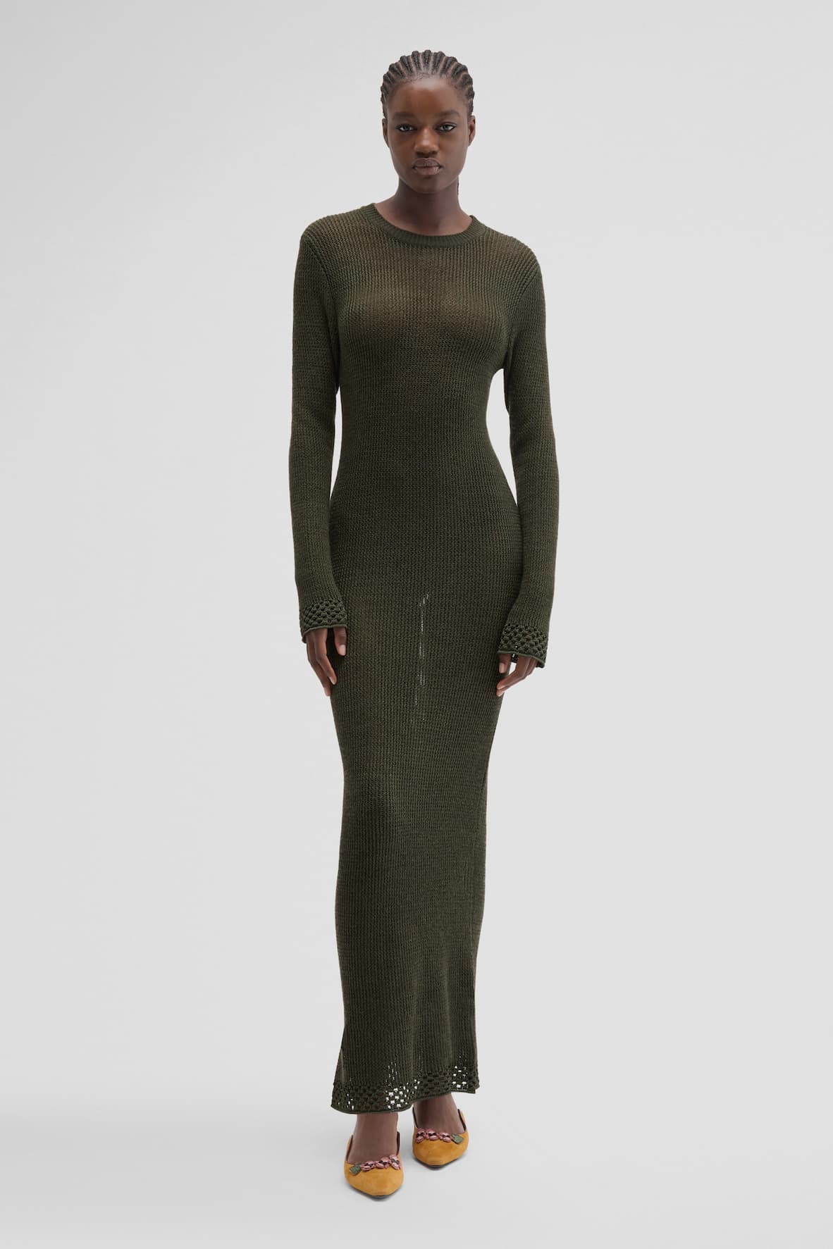 Sara Dress Military Green