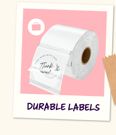 Shop durable labels