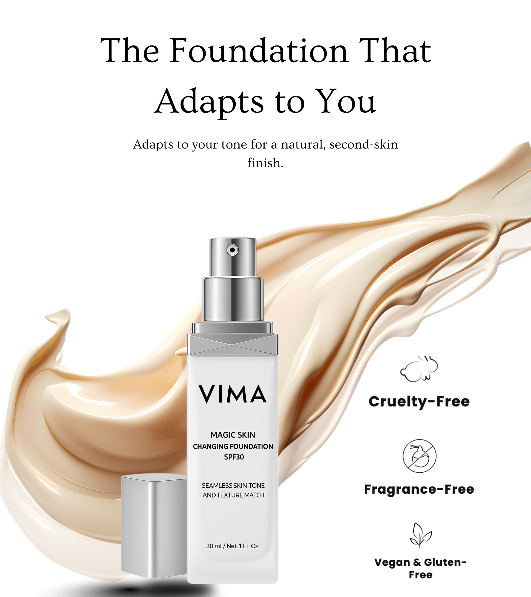 VIMA | Magic Skin Changing Foundation