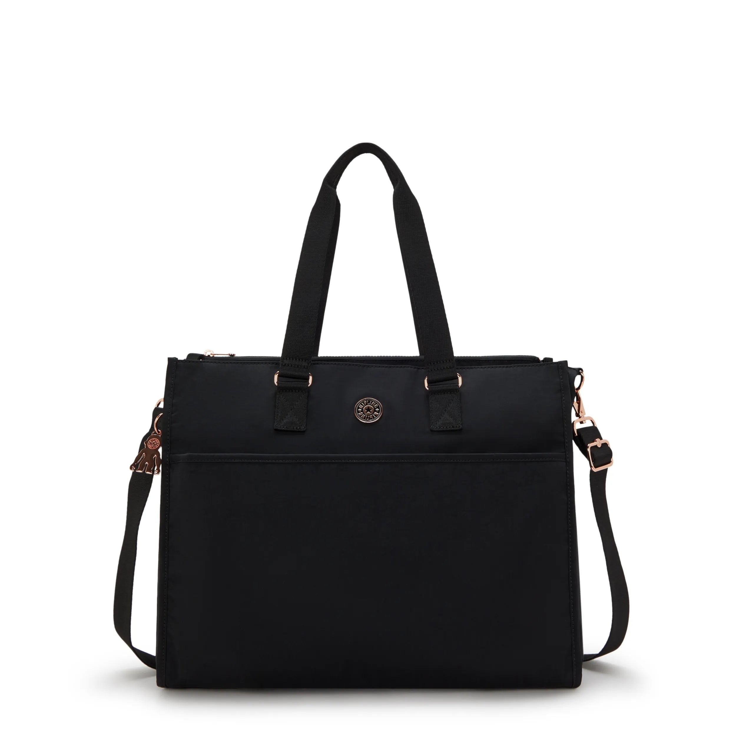 Mitra Laptop Tote Bag-Black Rose City