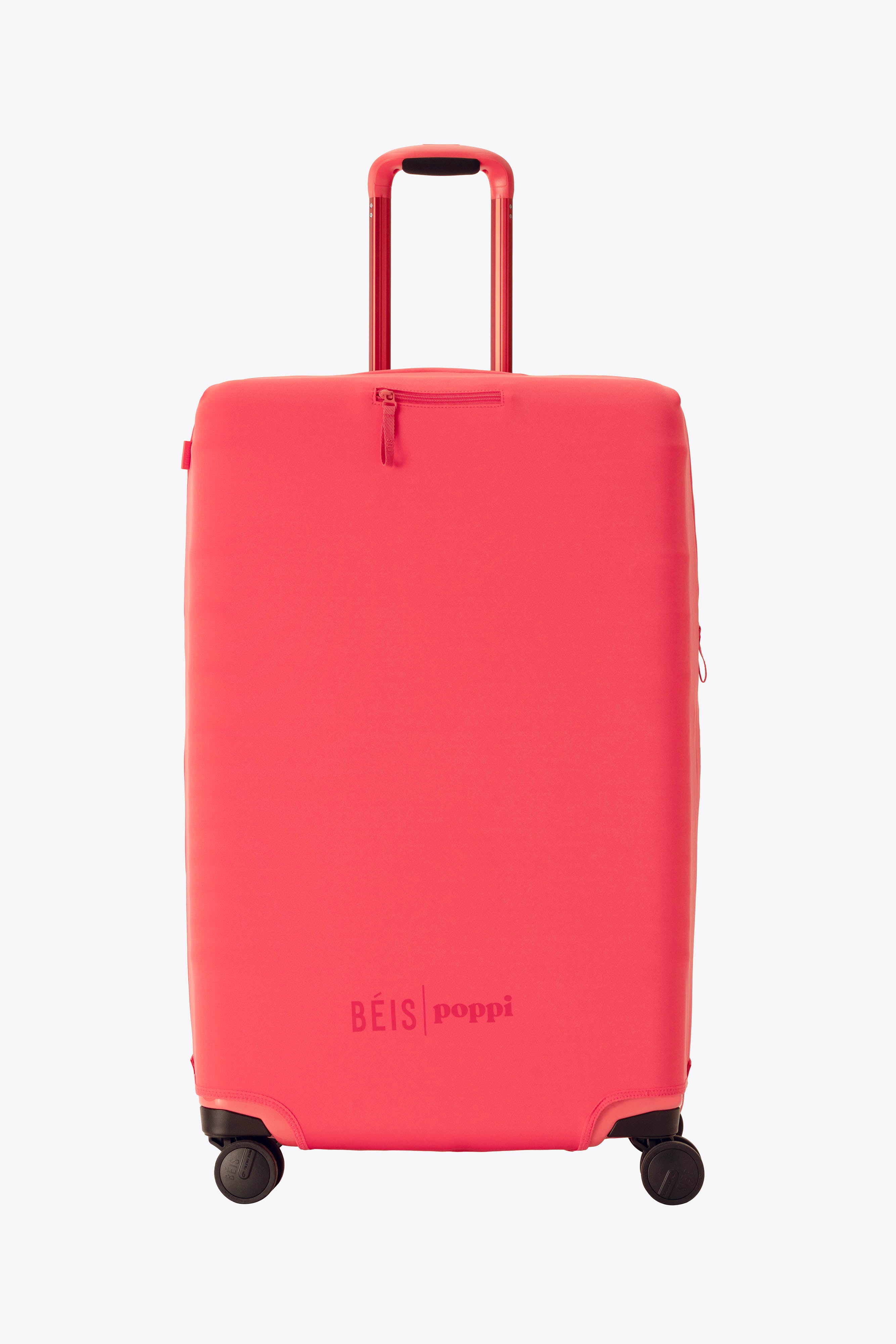 Image of BÉIS x poppi The Large Check-In Luggage Cover in Fruit Punch