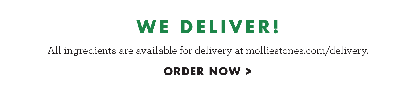 We deliver! order now!