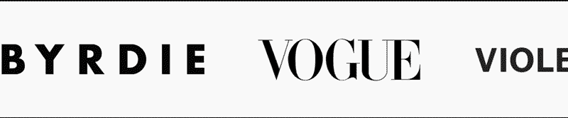 VOGUE | VIOLET GREY | GOOP | COSMOPOLITAN | INSTYLE | BYRDIE