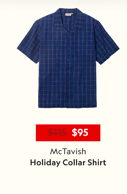 Holiday Collar Shirt 