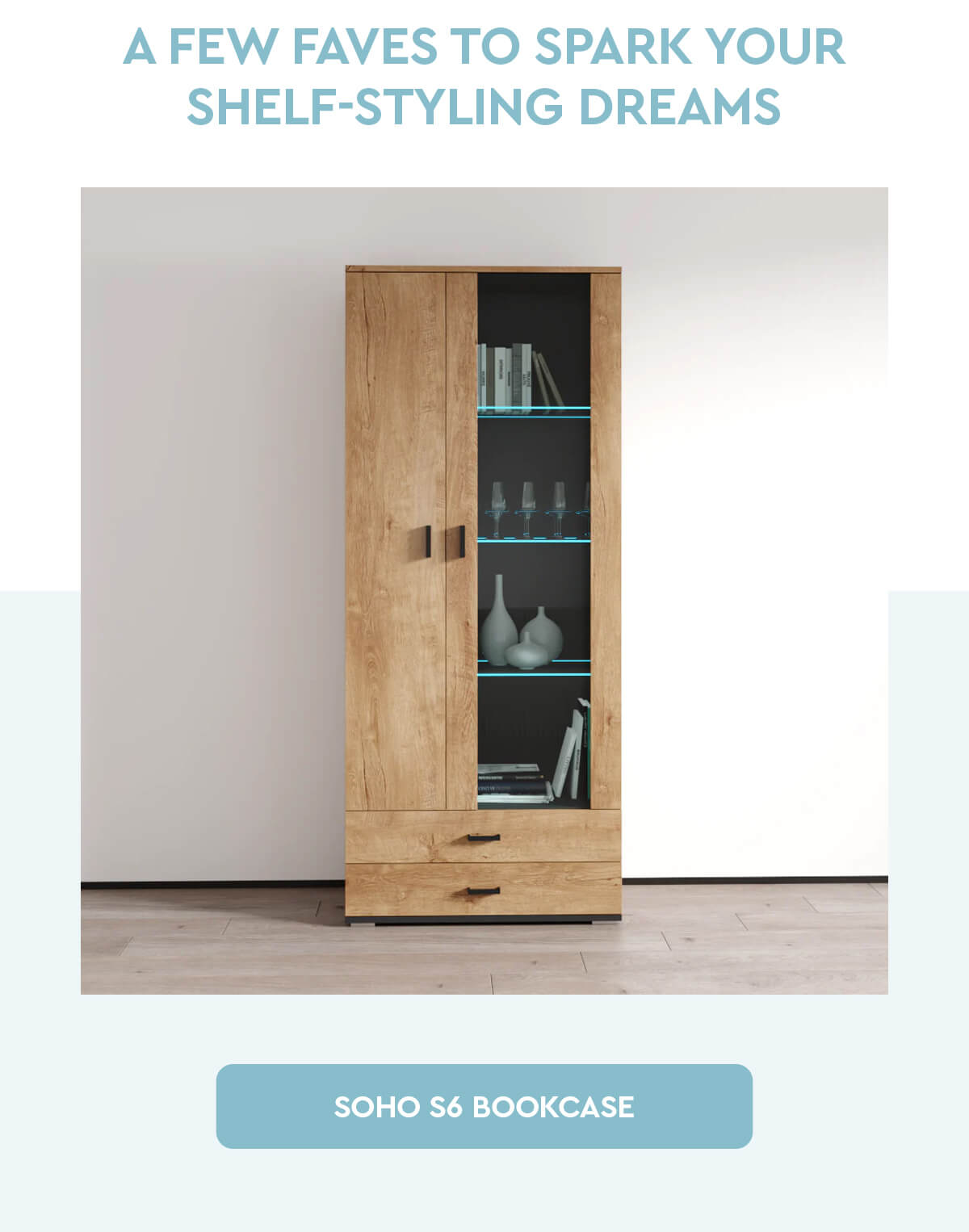 Soho S6 Bookcase
