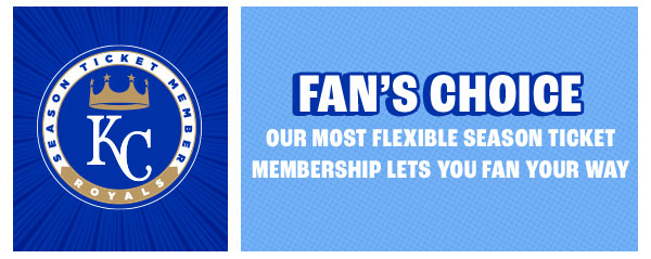 Fan's Choice - Our most flexible season ticket membership lets you fan your way