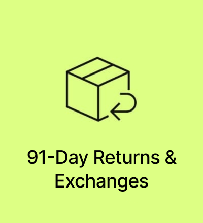 91-Day Returns & Exchanges