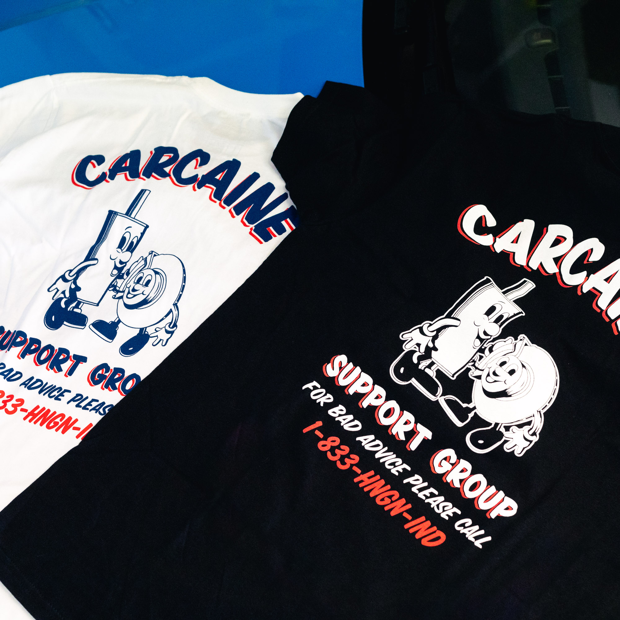 CARCAINE SUPPORT GROUP TEE