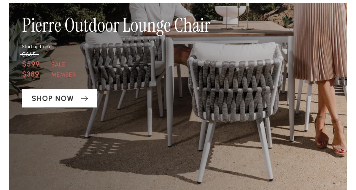 Pierre Outdoor Lounge Chair
