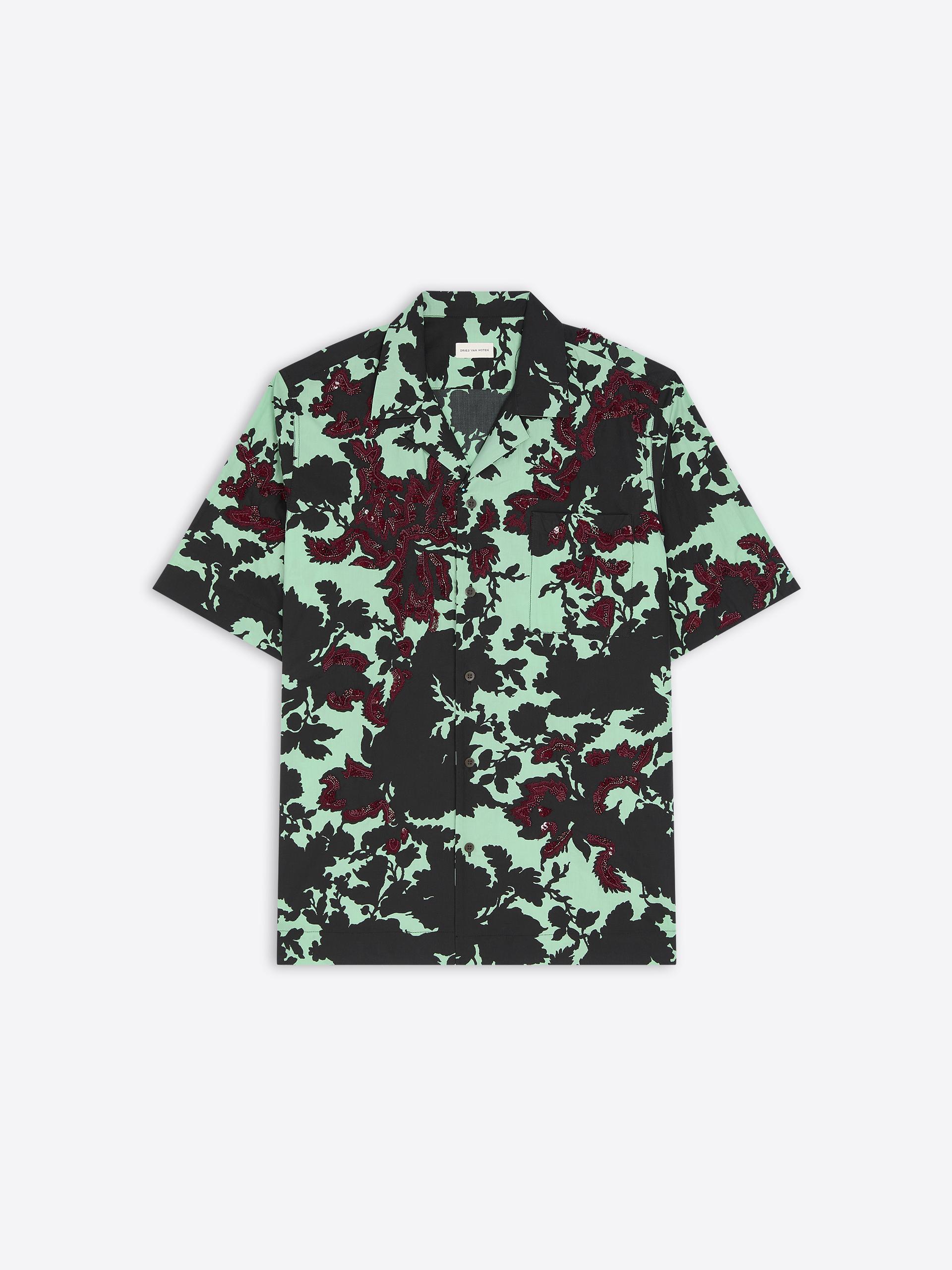 Boxy embroidered shirt - Dries Van Noten