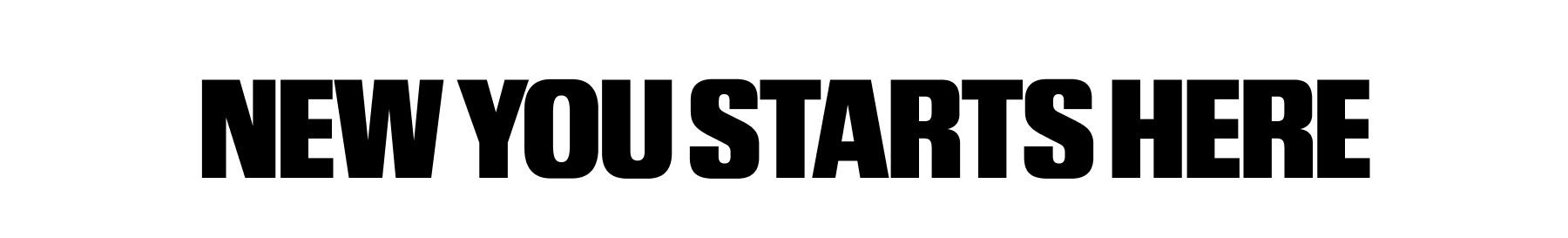 New You Starts Here