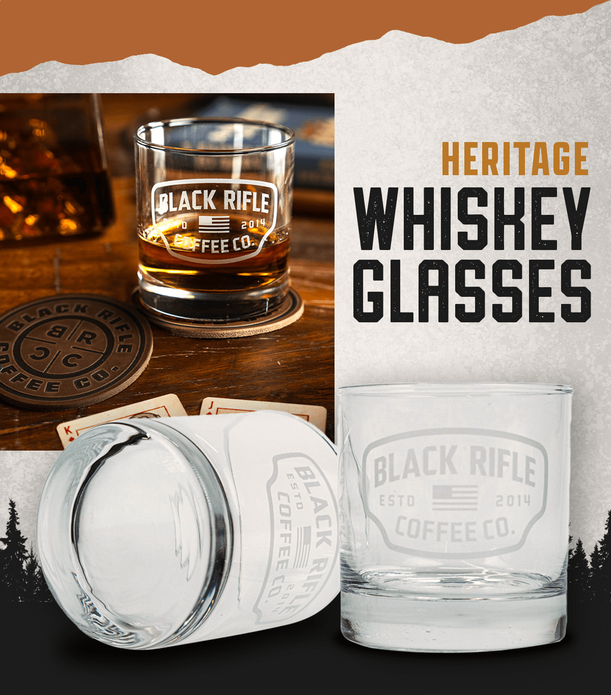 Heritage Whiskey Glasses