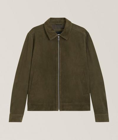BOSS - Malbano Suede Leather Jacket